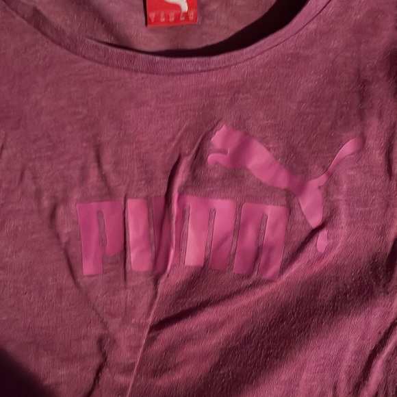 Purple puma t shirt size small - Picture 2 of 3
